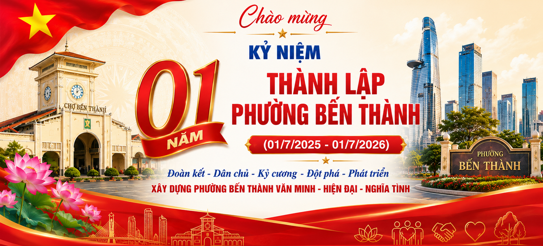 Kỷ niệm 01 năm thành lập phường Bến Thành